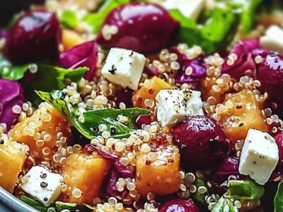 Salade Quinoa Feta : Recette Facile et Savoureuse
