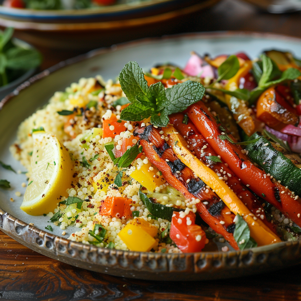Salade de couscous à la menthe
