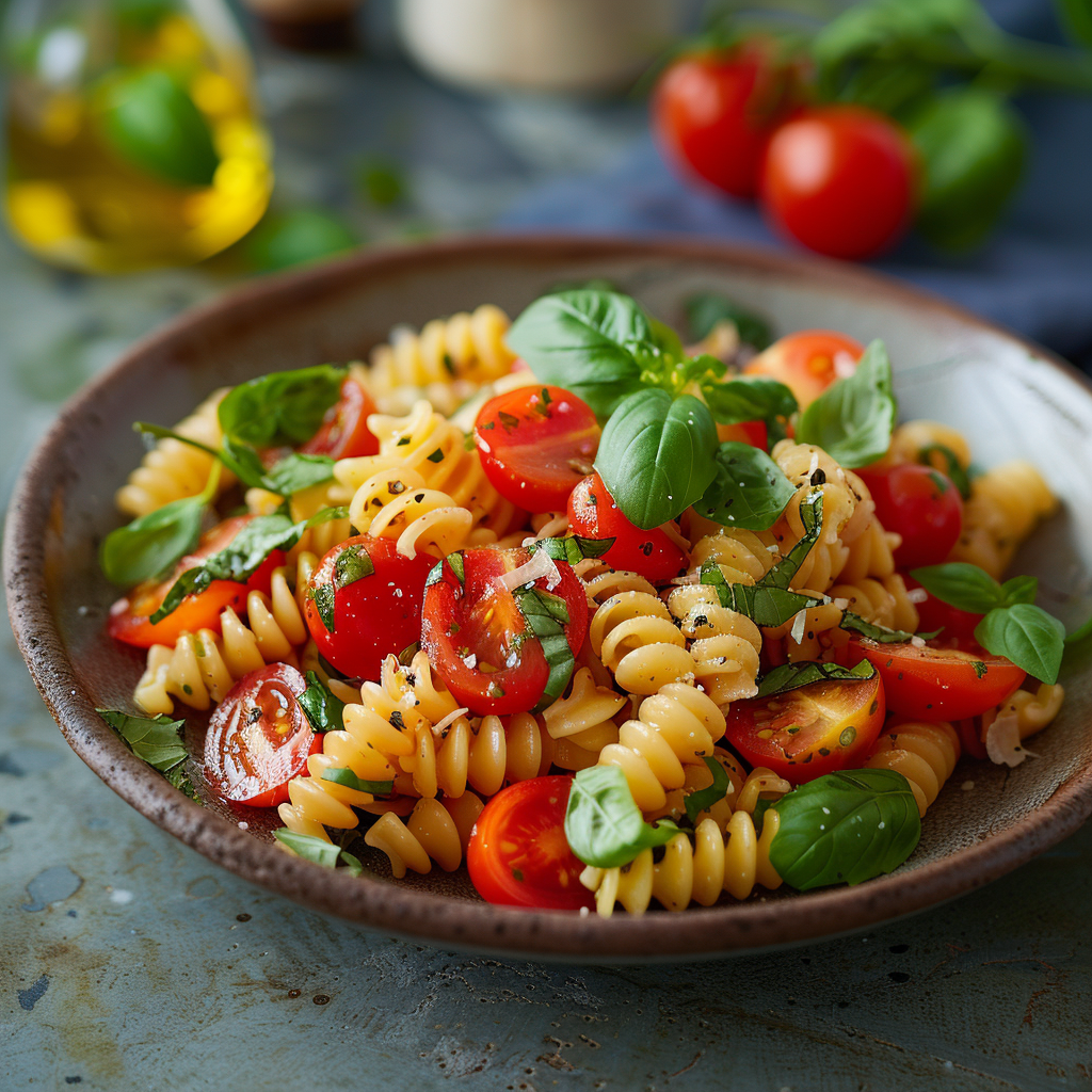 Salade de pâtes à l’italienne