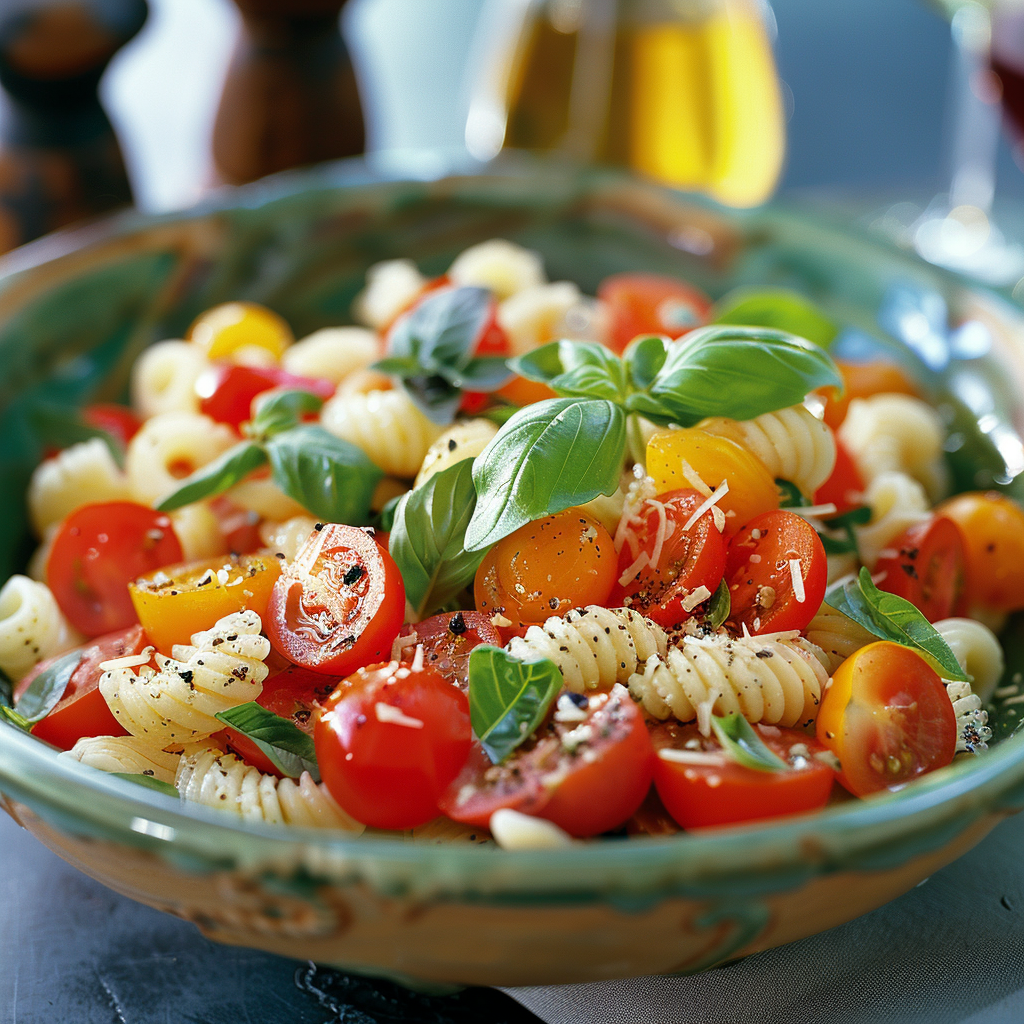 Salade de pâtes à l’italienne