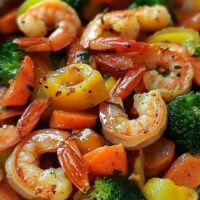 Sauté Crevettes Légumes : Recette Facile et Savoureuse