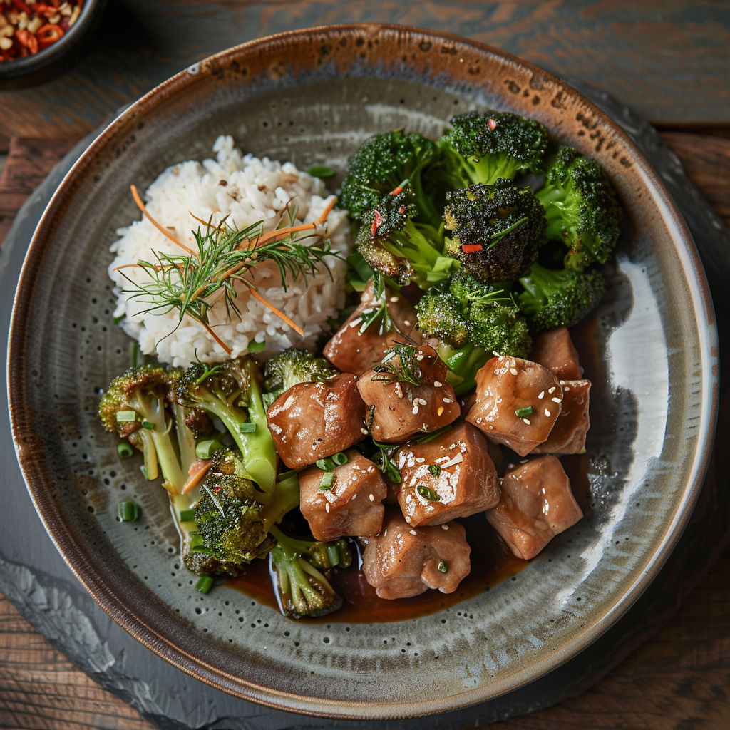 Sauté de porc au caramel