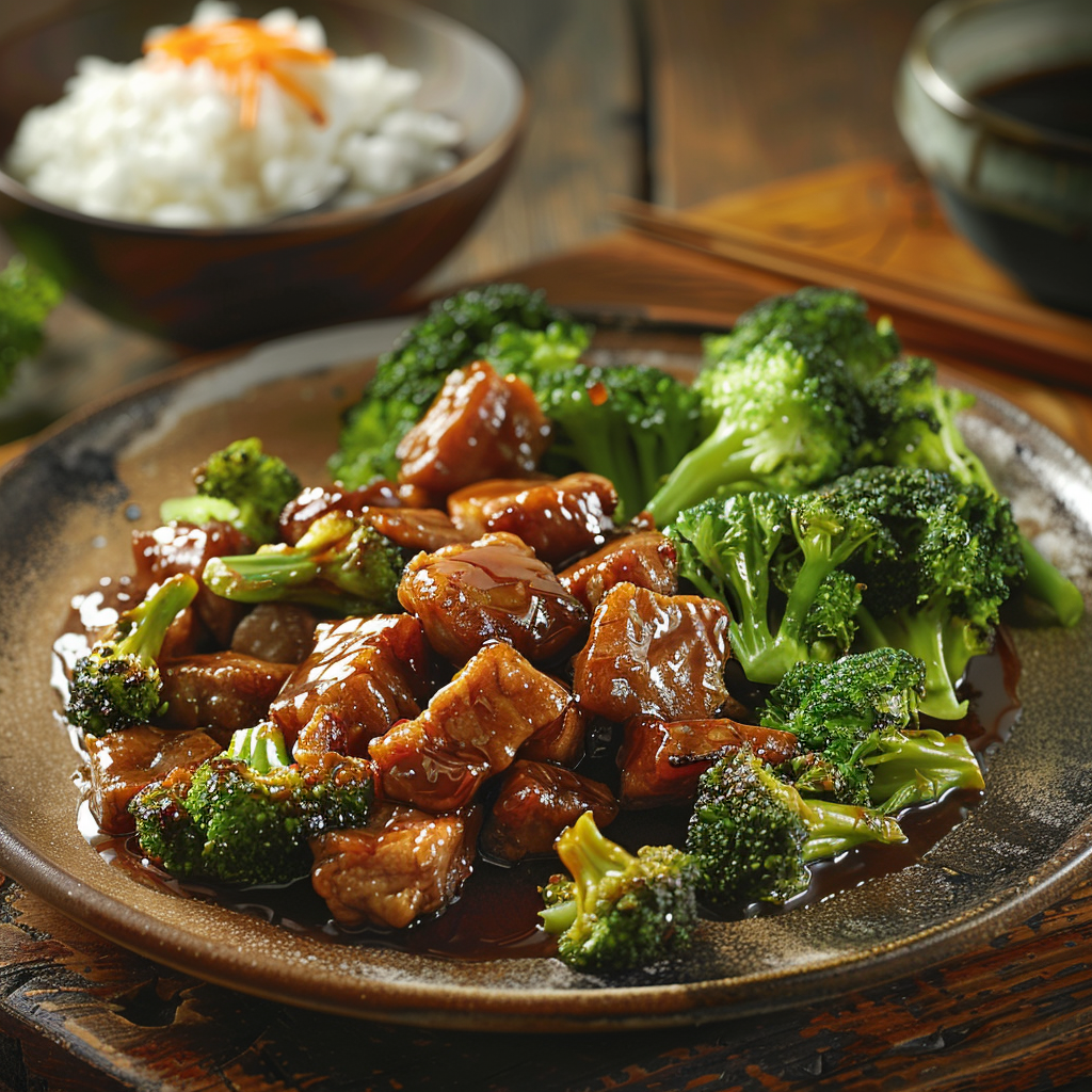 Sauté de porc au caramel