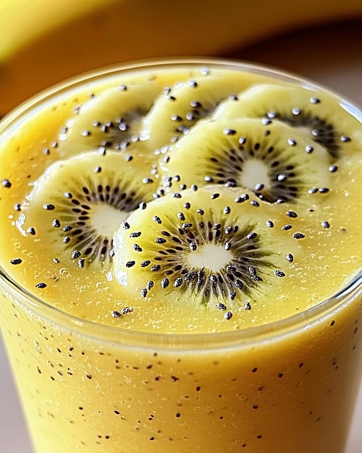 Smoothie Kiwi-Banane Énergisant