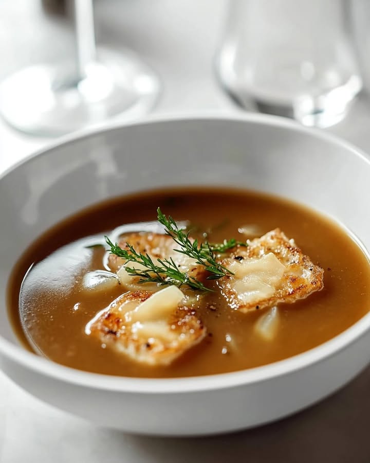 Soupe Oignon Fondante