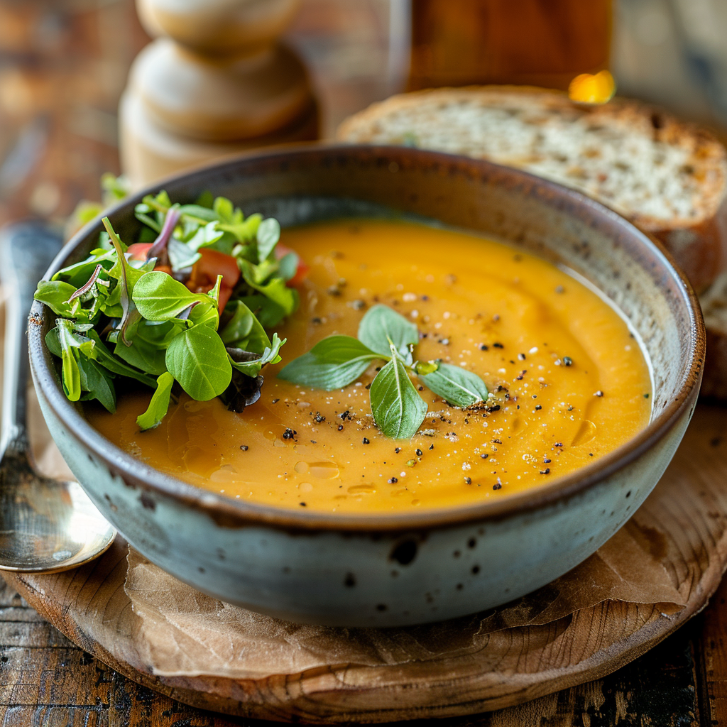 Soupe de potiron maison