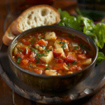 Soupe minestrone italienne