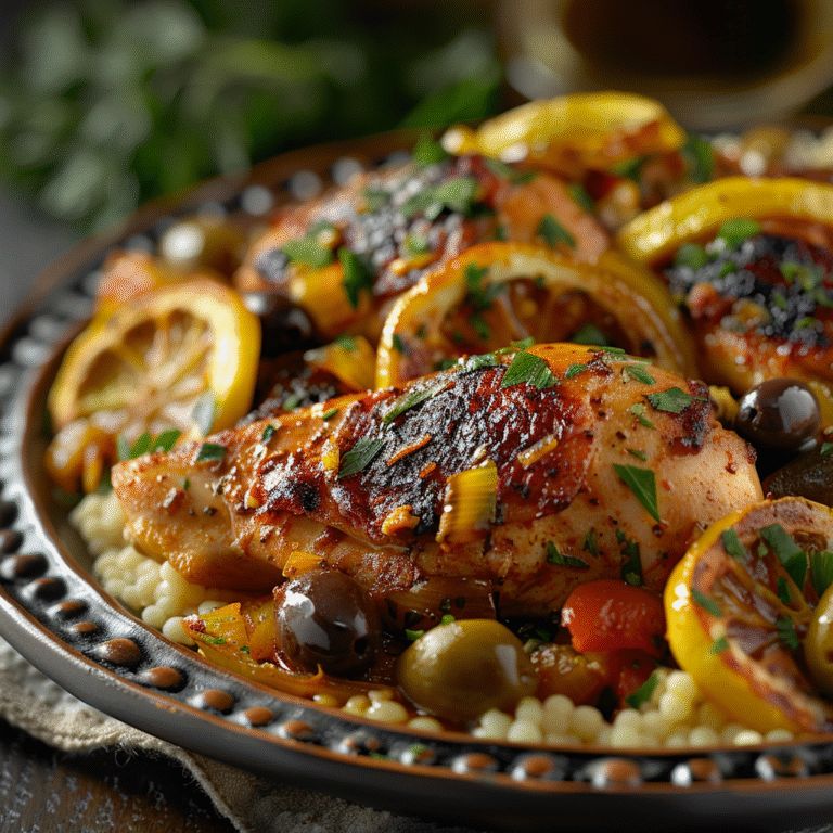 Recette De Poulet Aux Citrons