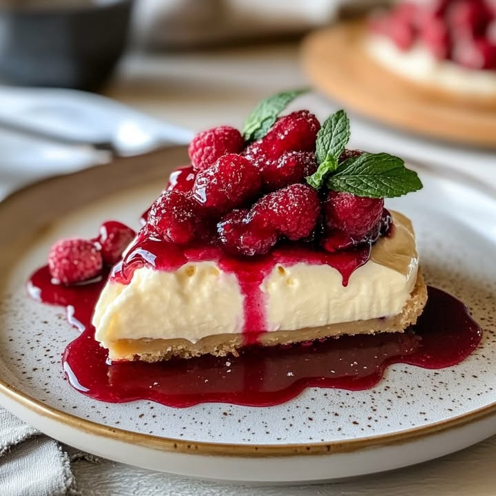 Tarte Mascarpone Framboises