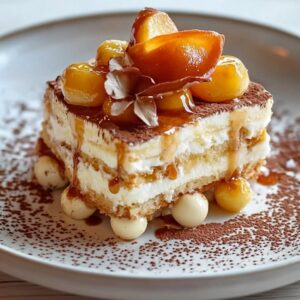 Tiramisu Caramel Pommes : Recette Facile et Savoureuse