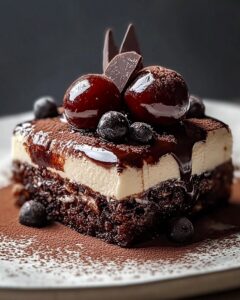 Tiramisu Chocolat Cerise