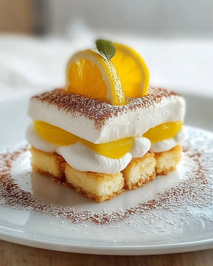 Tiramisu Citron Fraîcheur