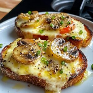 Toasts Champignons Fondants
