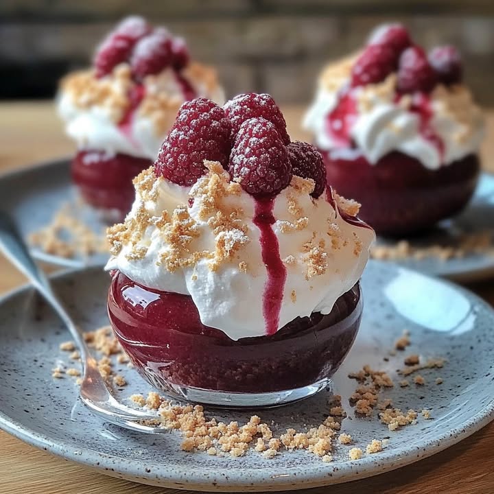 Verrines Framboise Mascarpone