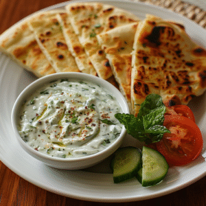 concombre sauce yaourt