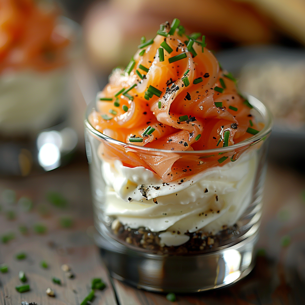 recette chantilly salée pour verrine