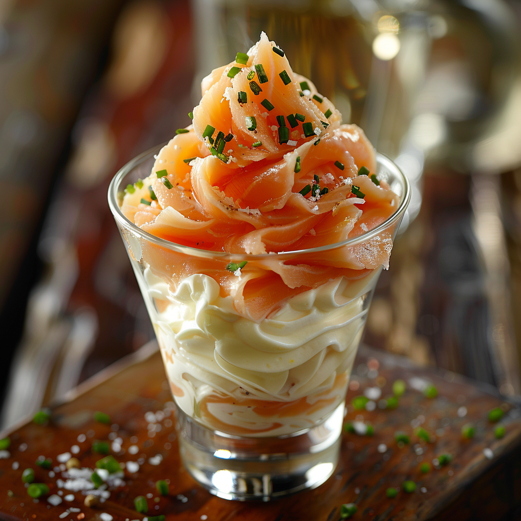 recette chantilly salée pour verrine