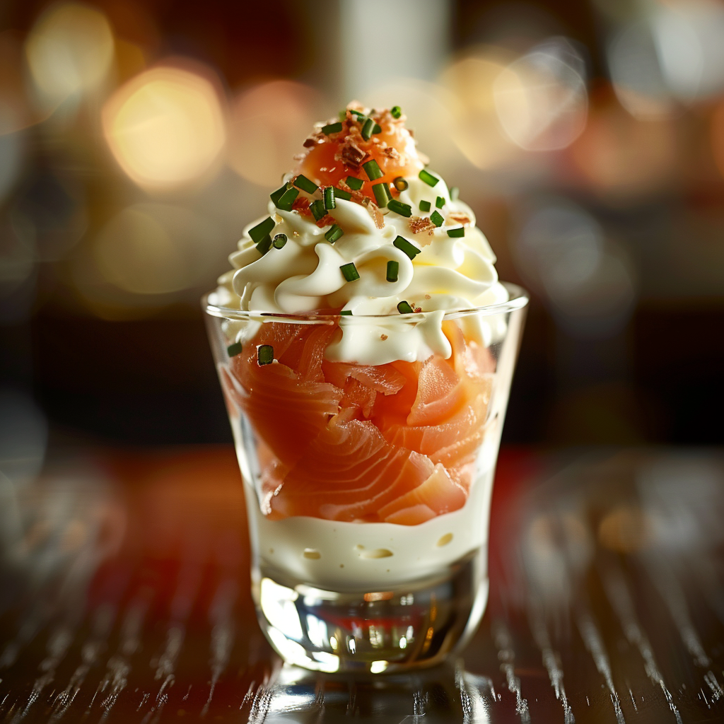 recette chantilly salée pour verrine