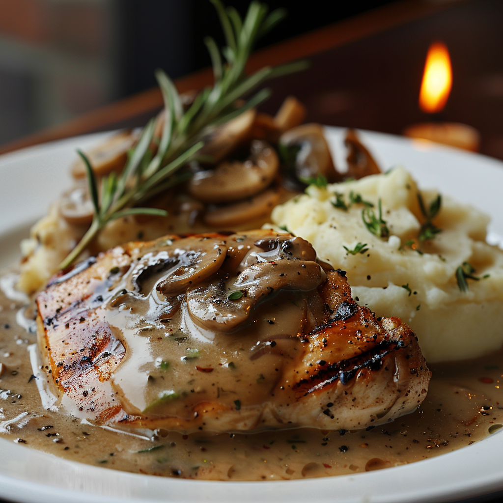 recette sauce aux champignons