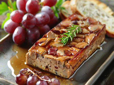 Recette Terrine au Foie Gras Facile et Savoureuse
