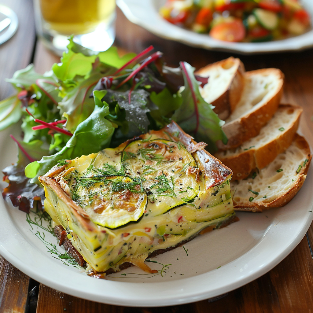 recette terrine de courgettes
