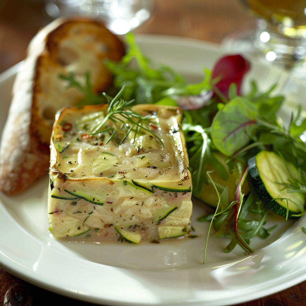 recette terrine de courgettes