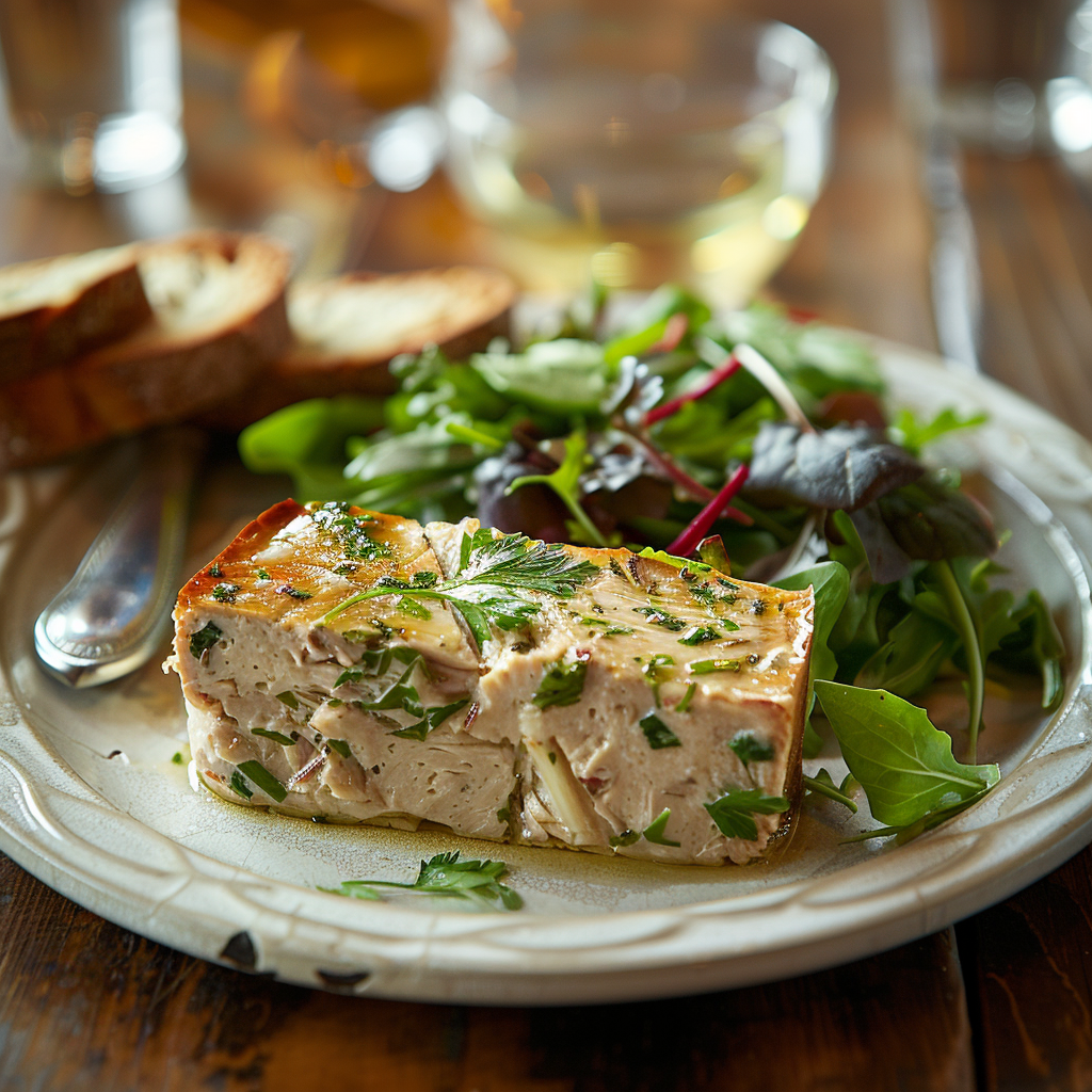 recette terrine de poulet