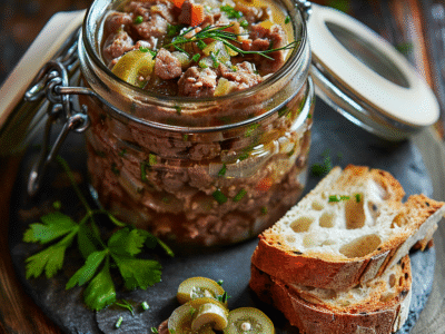 Recette Terrine de Sanglier en Bocaux : Savoureuse et Facile à Préparer