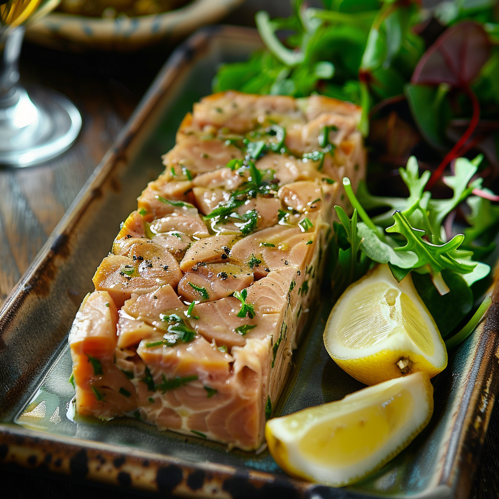 recette terrine de truite