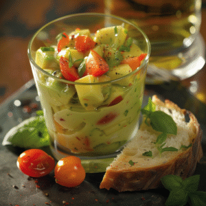recette verrine avocat