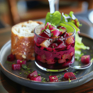 recette verrine betterave