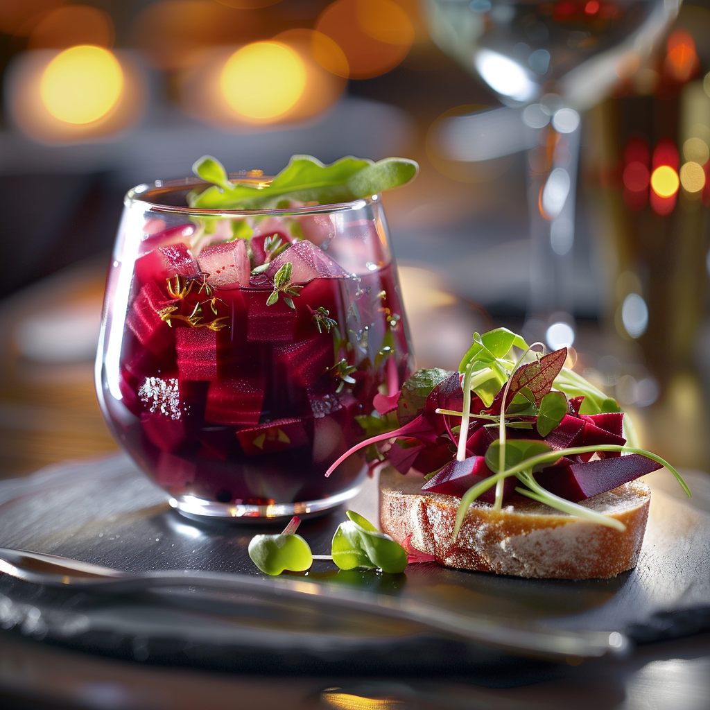 recette verrine betterave