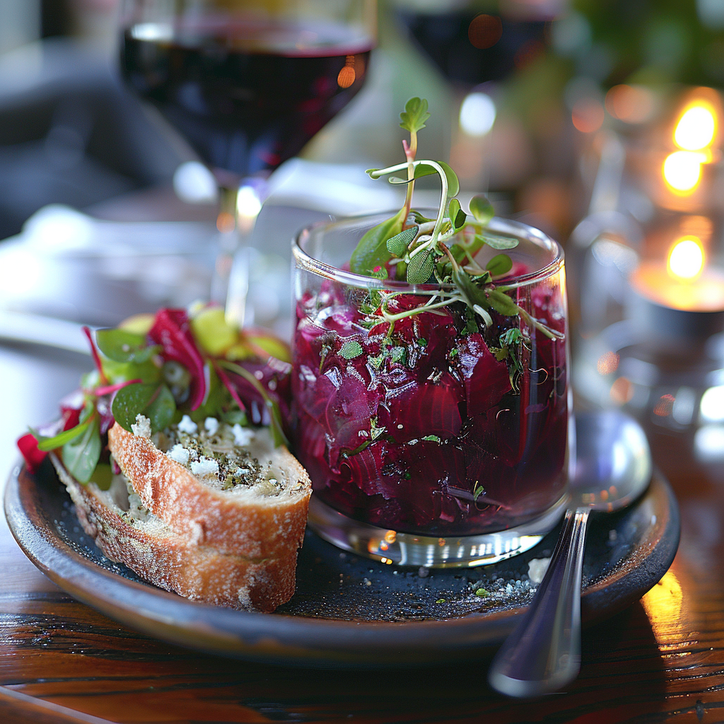 recette verrine betterave