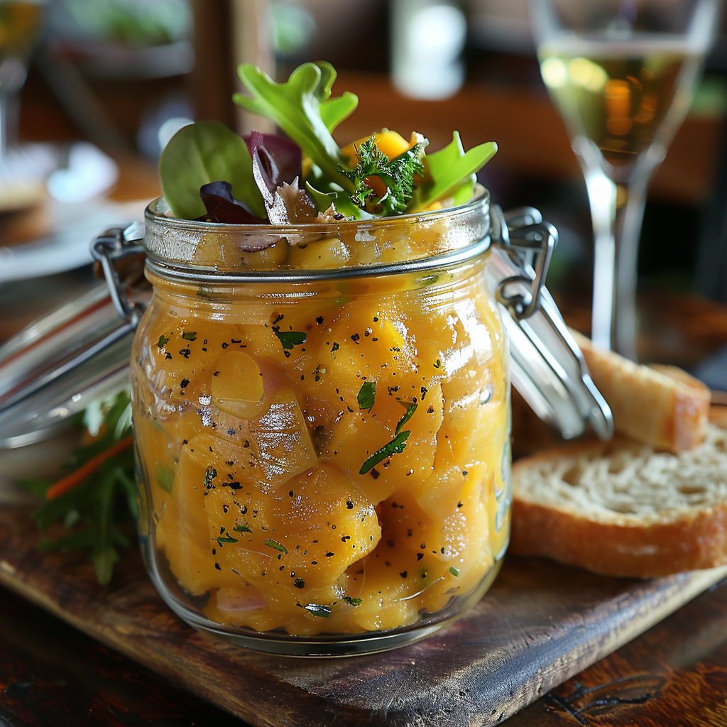 recette verrine butternut