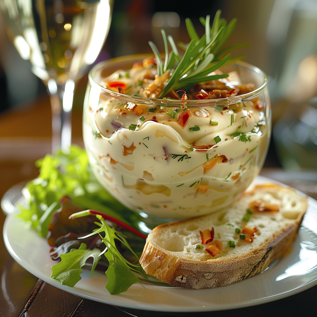 recette verrine salée au siphon