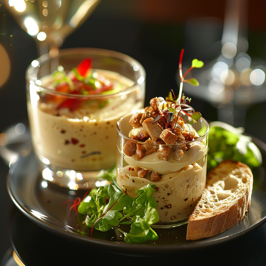 recette verrine salée au siphon