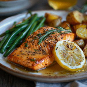 sauce au citron saumon