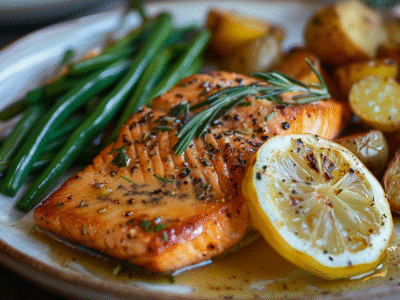 Sauce au citron saumon : Recette facile et savoureuse