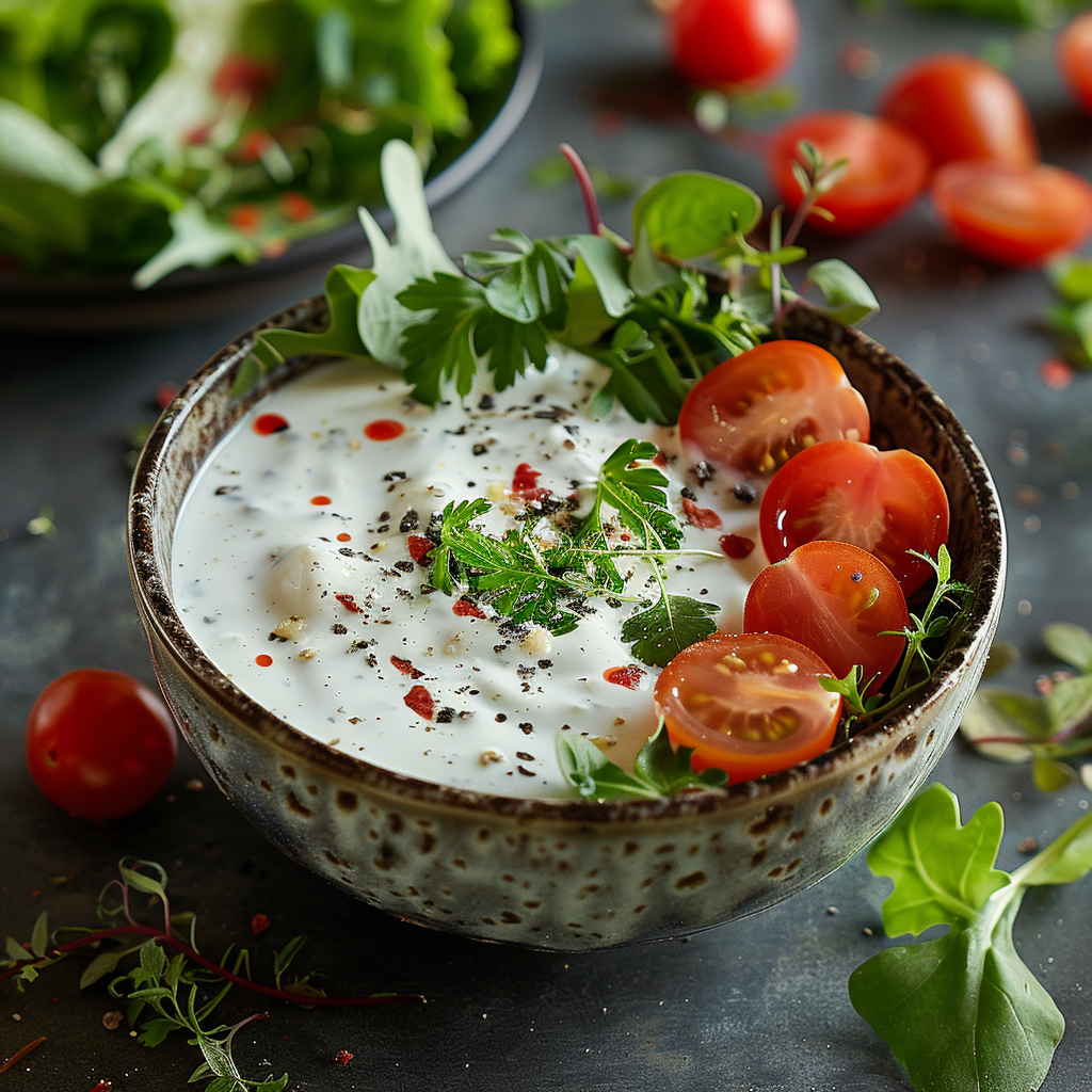sauce au yaourt pour salade