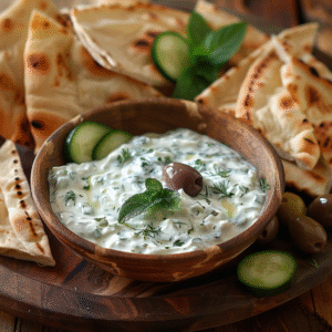 sauce concombre yaourt