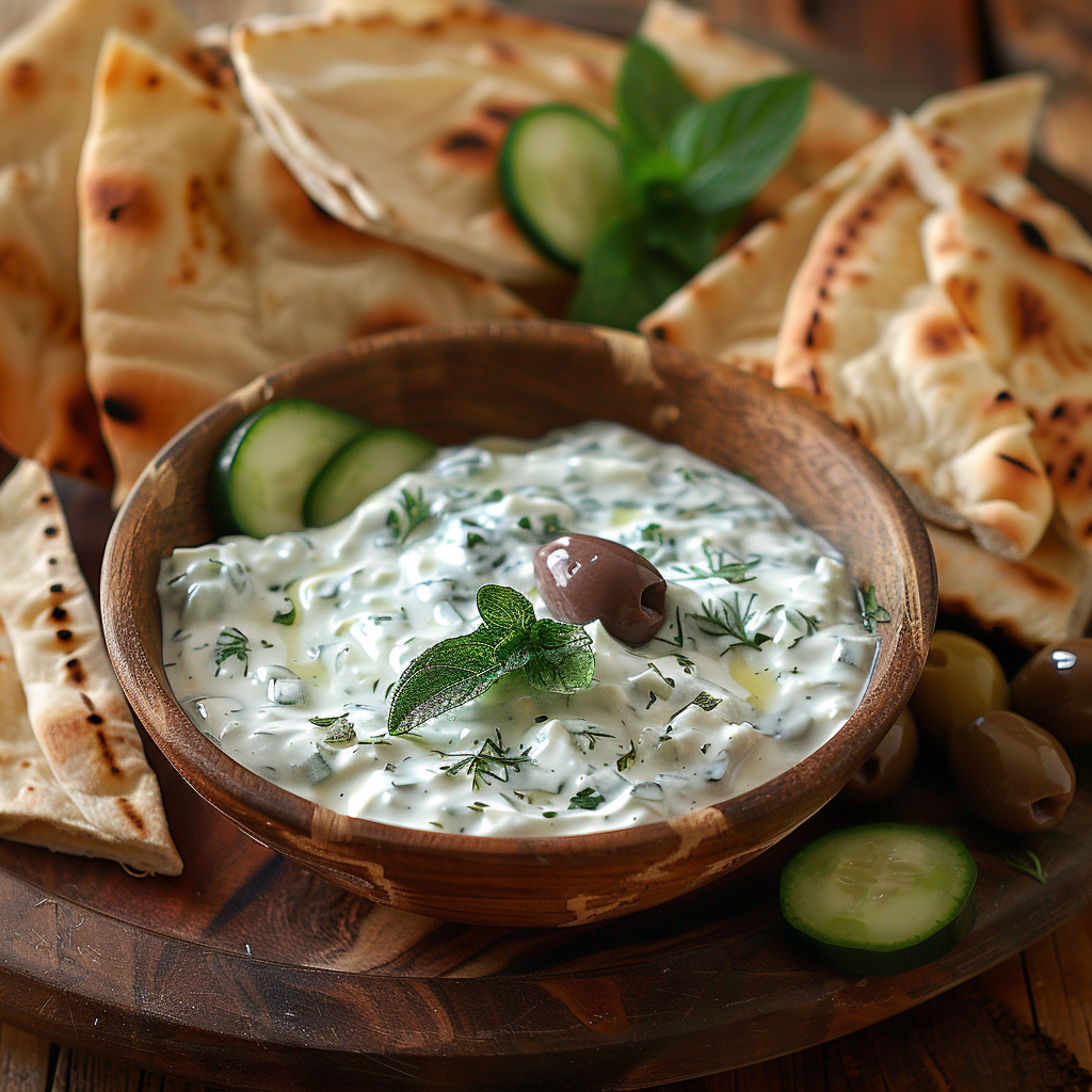 sauce concombre yaourt