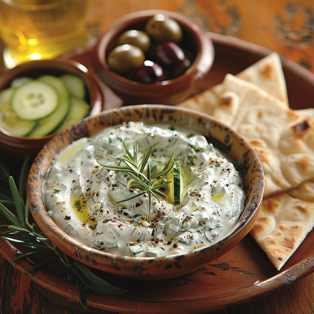 sauce concombre yaourt