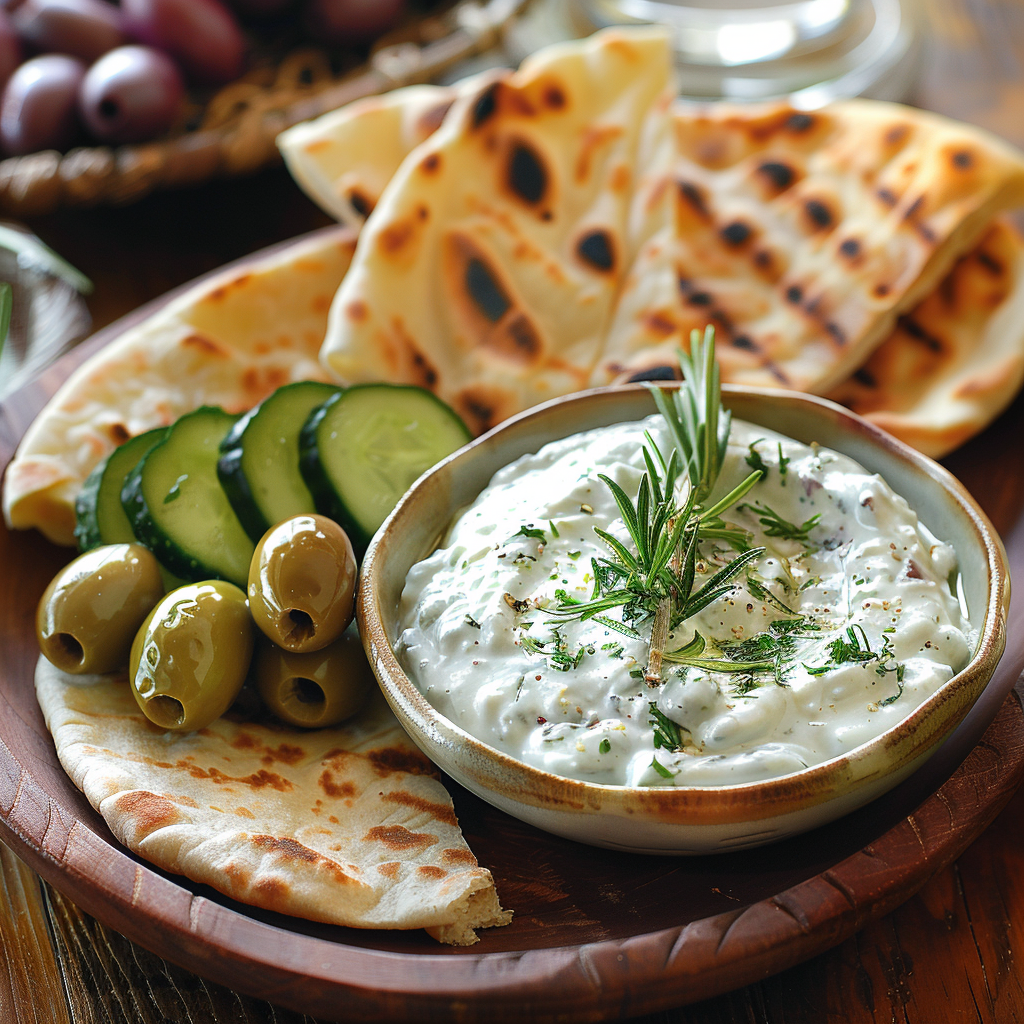 sauce concombre yaourt