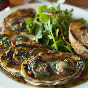 sauce échalote huître