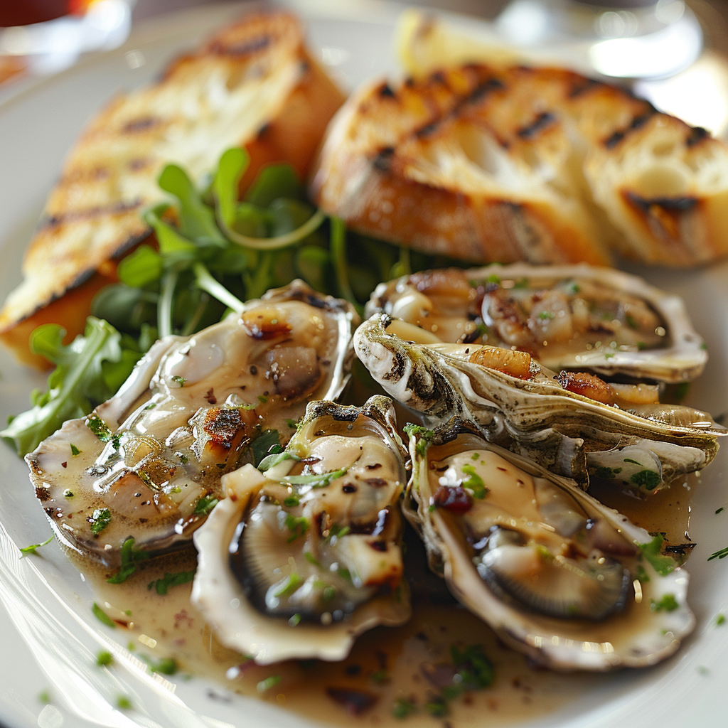 sauce échalote huître