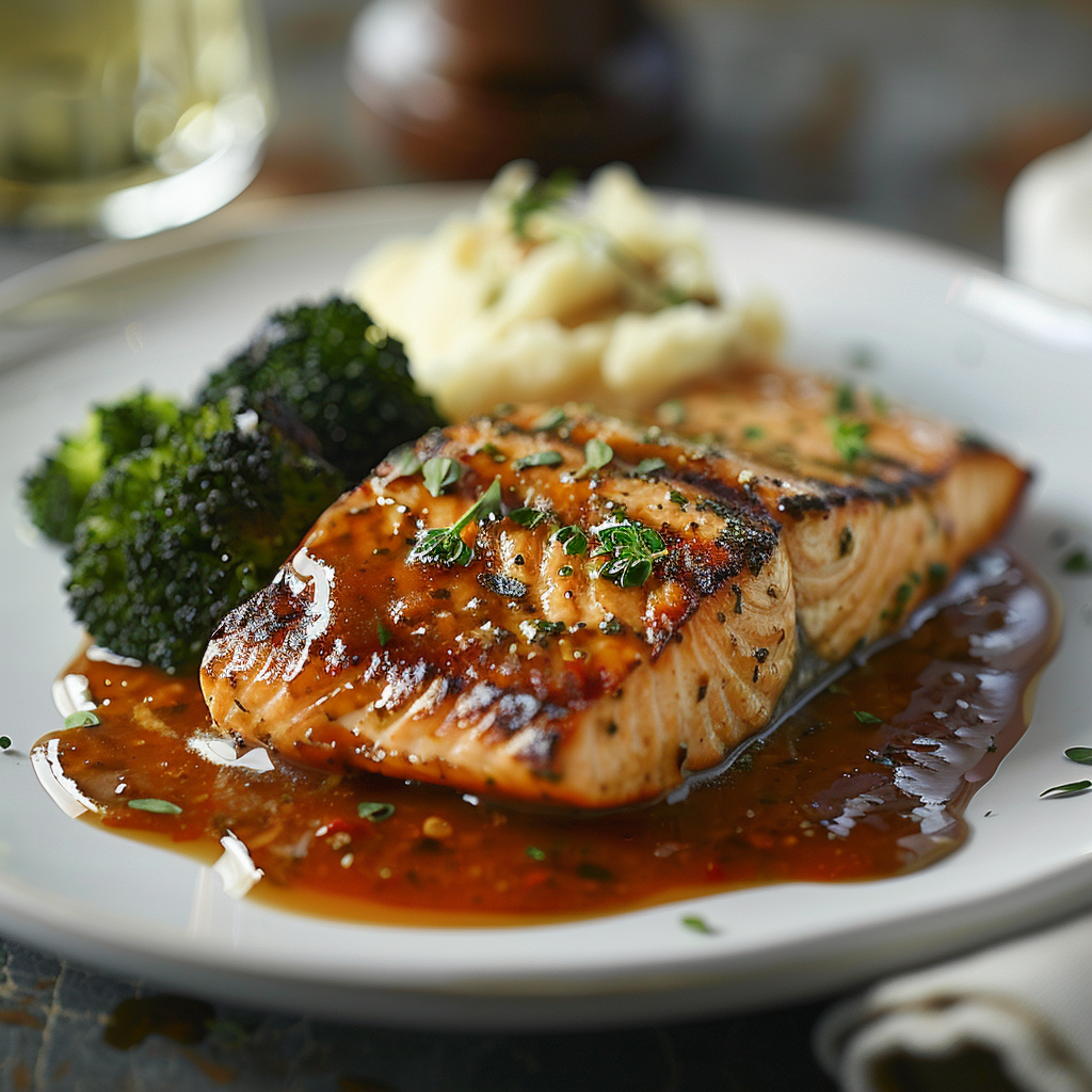 sauce pour le saumon