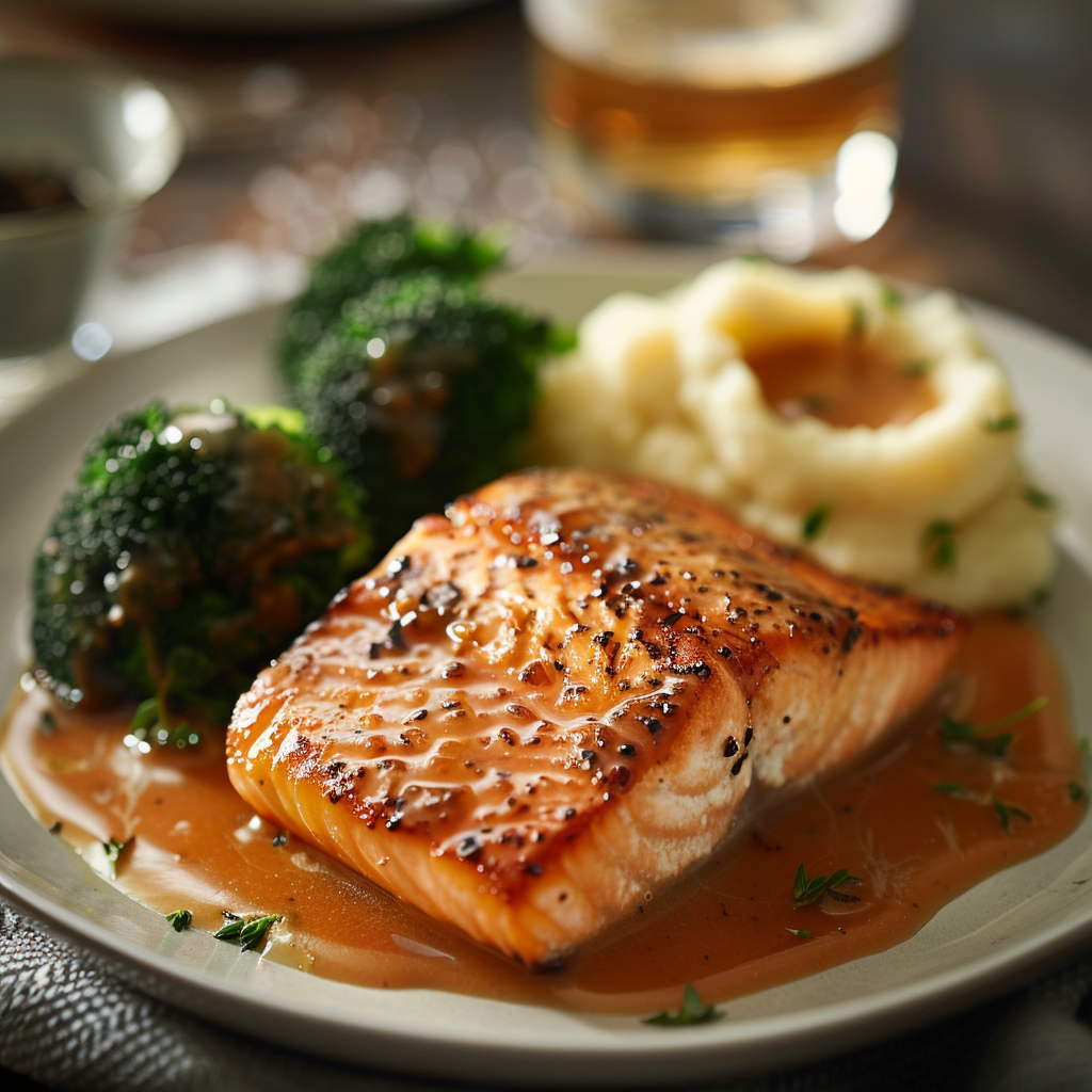 sauce pour le saumon