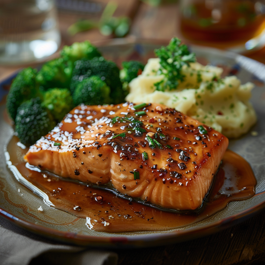 sauce pour le saumon