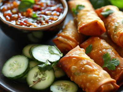 Sauce pour rouleau de printemps : Recette facile et savoureuse