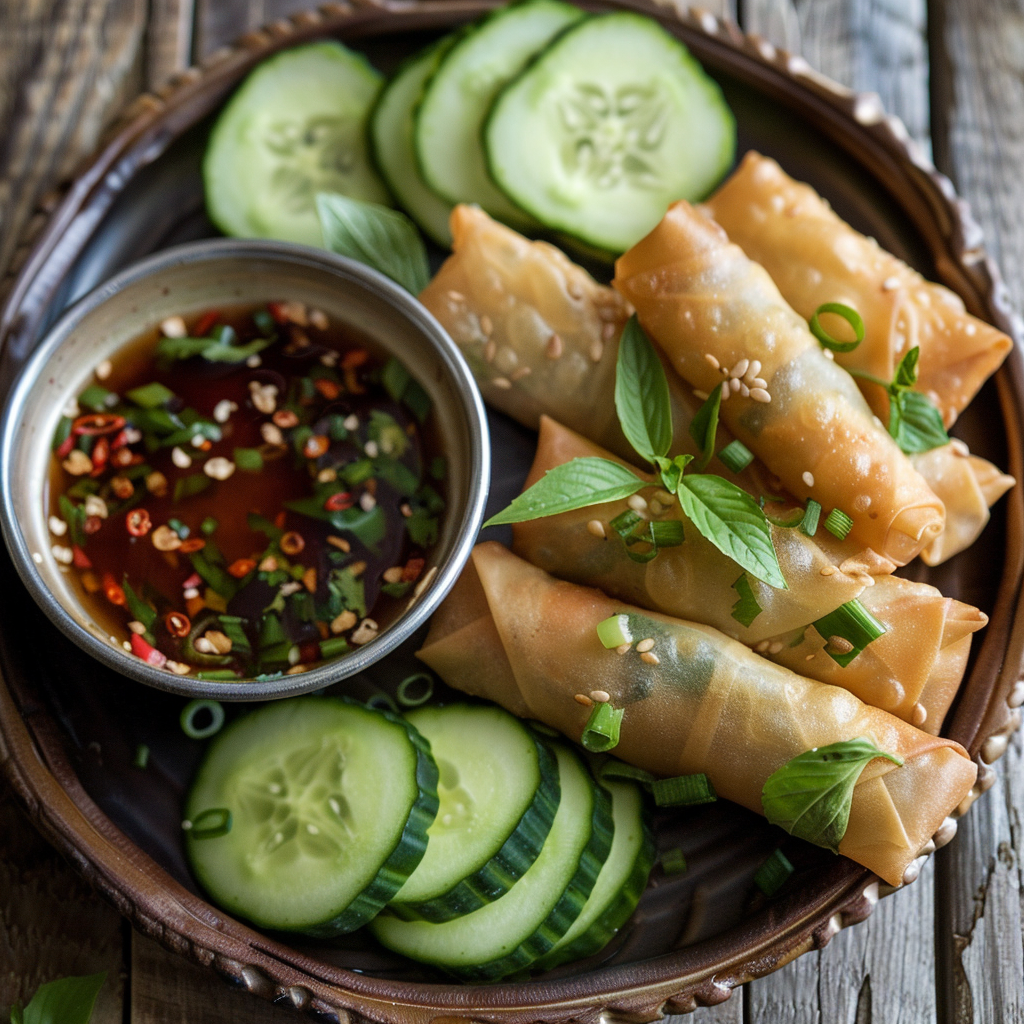 sauce pour rouleau de printemps